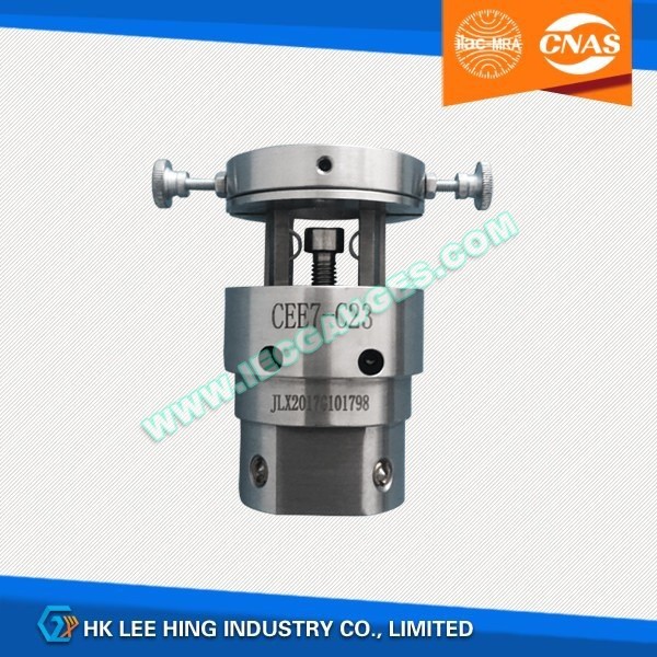 CEE7 C23 Device for Measuring The Contact Pressure of Earthing Contacts of 10/16A 250V Two-Pole Socket-Outlets with Side Earthing-Contacts