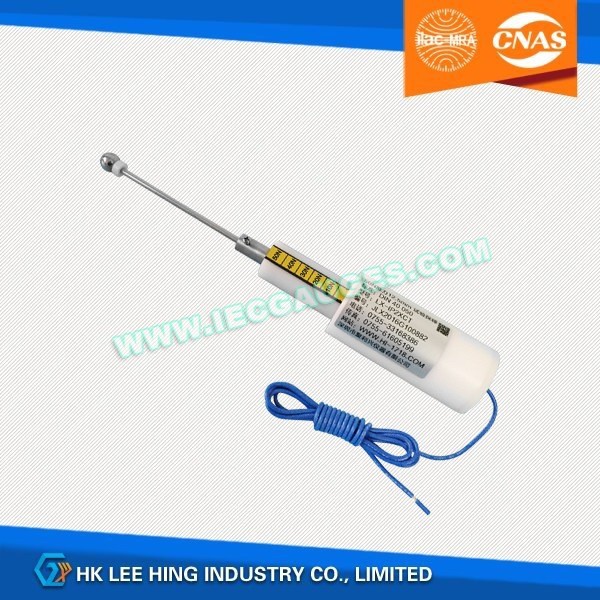 IP20C Test Probe with 50N Thrust of IEC 60529