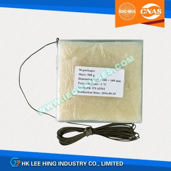 500g M-package of EN 62552 (50 * 100 * 100 mm)